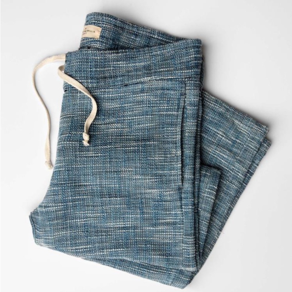 imogene+willie Fethiye In Washed Blue Tweed